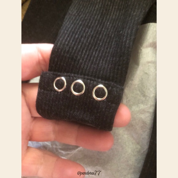 FINAL—CAPULET—NAOMI BUSTIER BODYSUIT IN CHARCOAL!! (BNWT)SMOKE & PET FREE HOME. - Picture 8 of 12